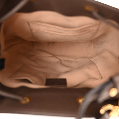 Gucci GG Supreme Monogram Web Small Ophidia Bucket Bag Brown 5 of 9