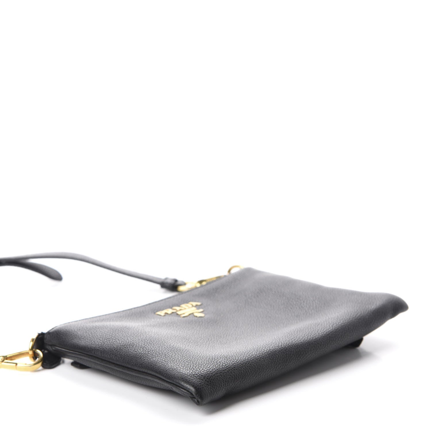 Prada Vitello Phenix Crossbody Bag Black 4 of 14