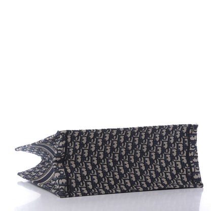 Christian Dior Oblique Book Tote Blue Multicolor 4 of 10