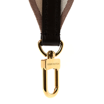 Louis Vuitton Jacquard Speedy Bandouliere 20 Shoulder Strap Beige Brown 3 of 3