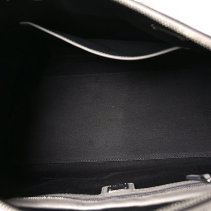 MCM Calfskin Ottomar Monogram Boston Bag Dove 5 of 11