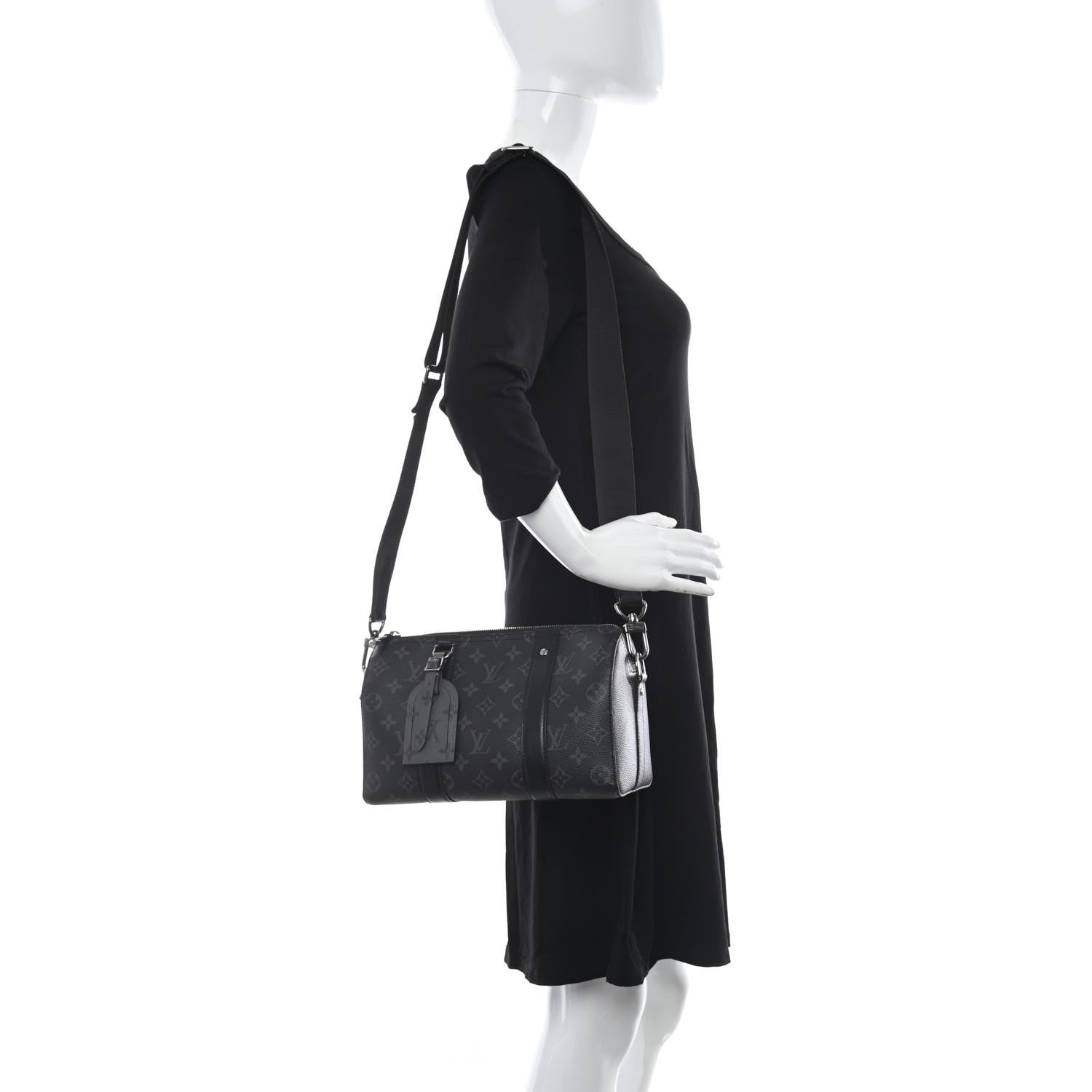 Louis Vuitton Reverse Monogram Eclipse City Keepall 2 of 8