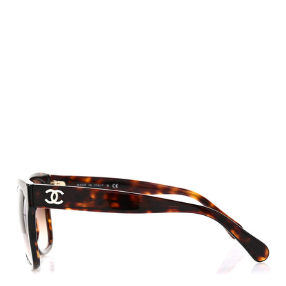 Chanel Acetate Runway Square Sunglasses 5380 Dark Tortoise 3 of 8