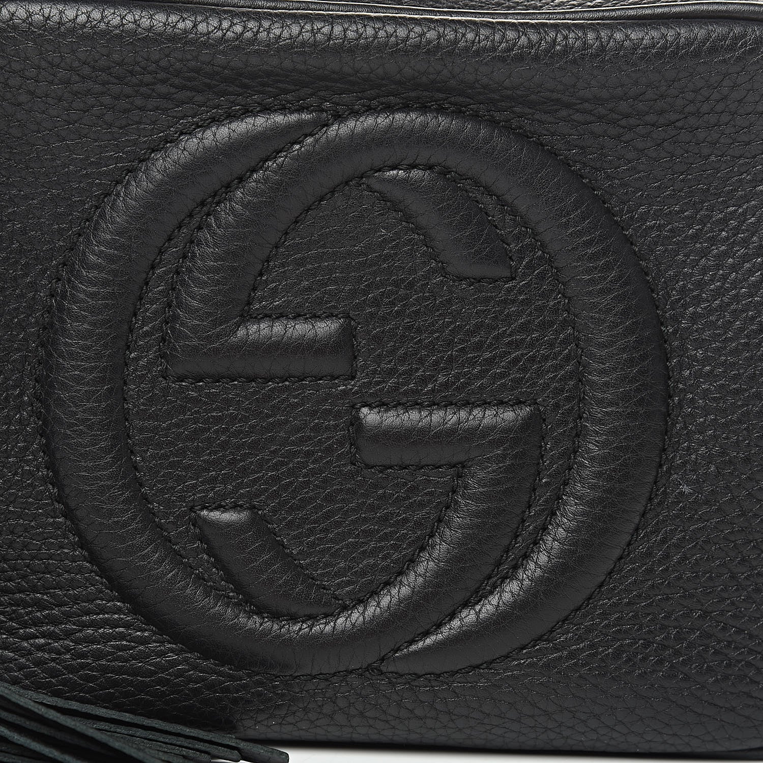Gucci Pebbled Calfskin Small Soho Disco Bag Black 13 of 13