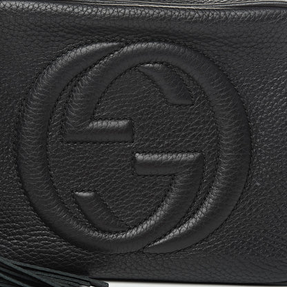 Gucci Pebbled Calfskin Small Soho Disco Bag Black 13 of 13