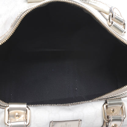 Gucci Monogram Medium Joy Boston Metallic 5 of 7