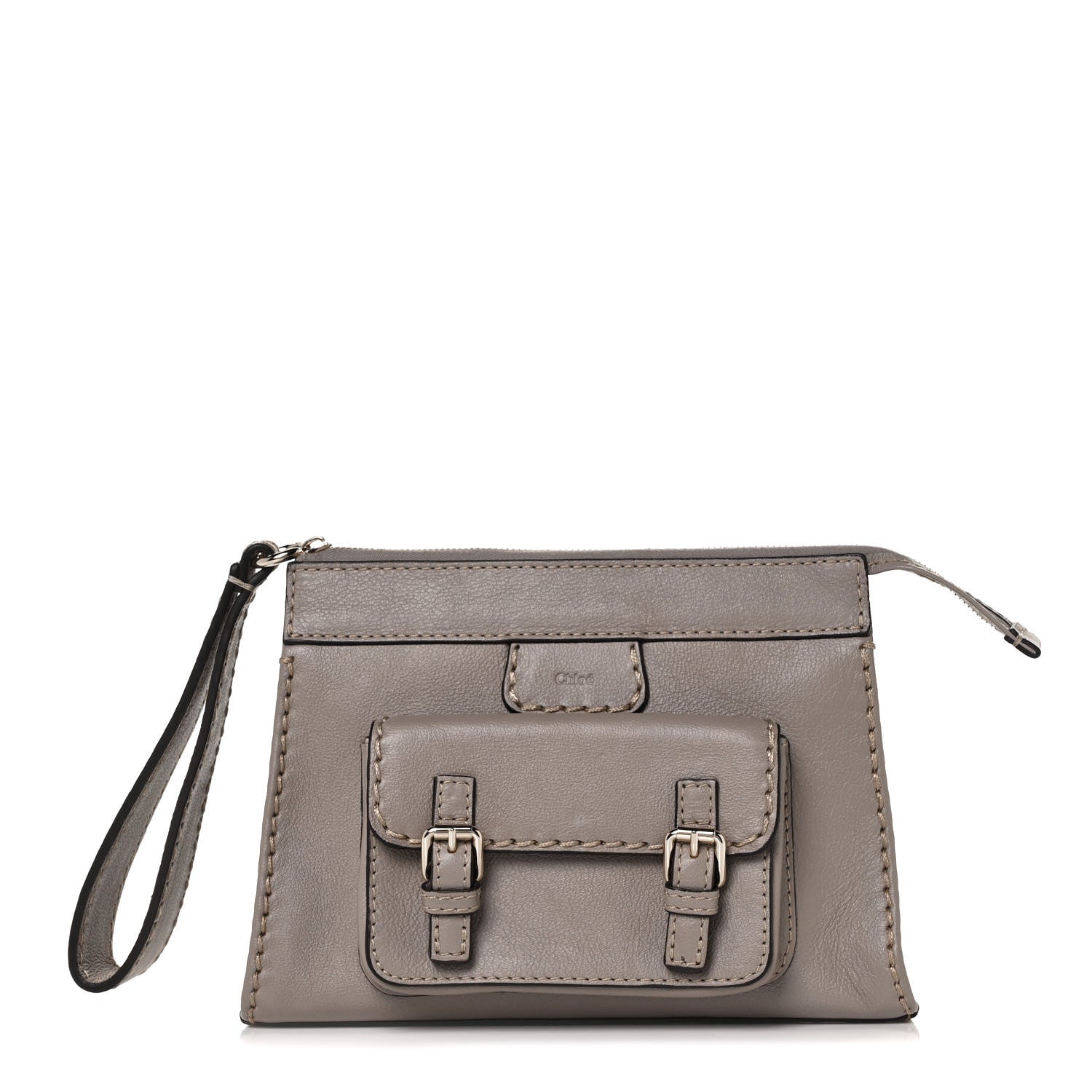 Chloe Buffalo Edith Small Pouch Cashmere Grey 1 of 7
