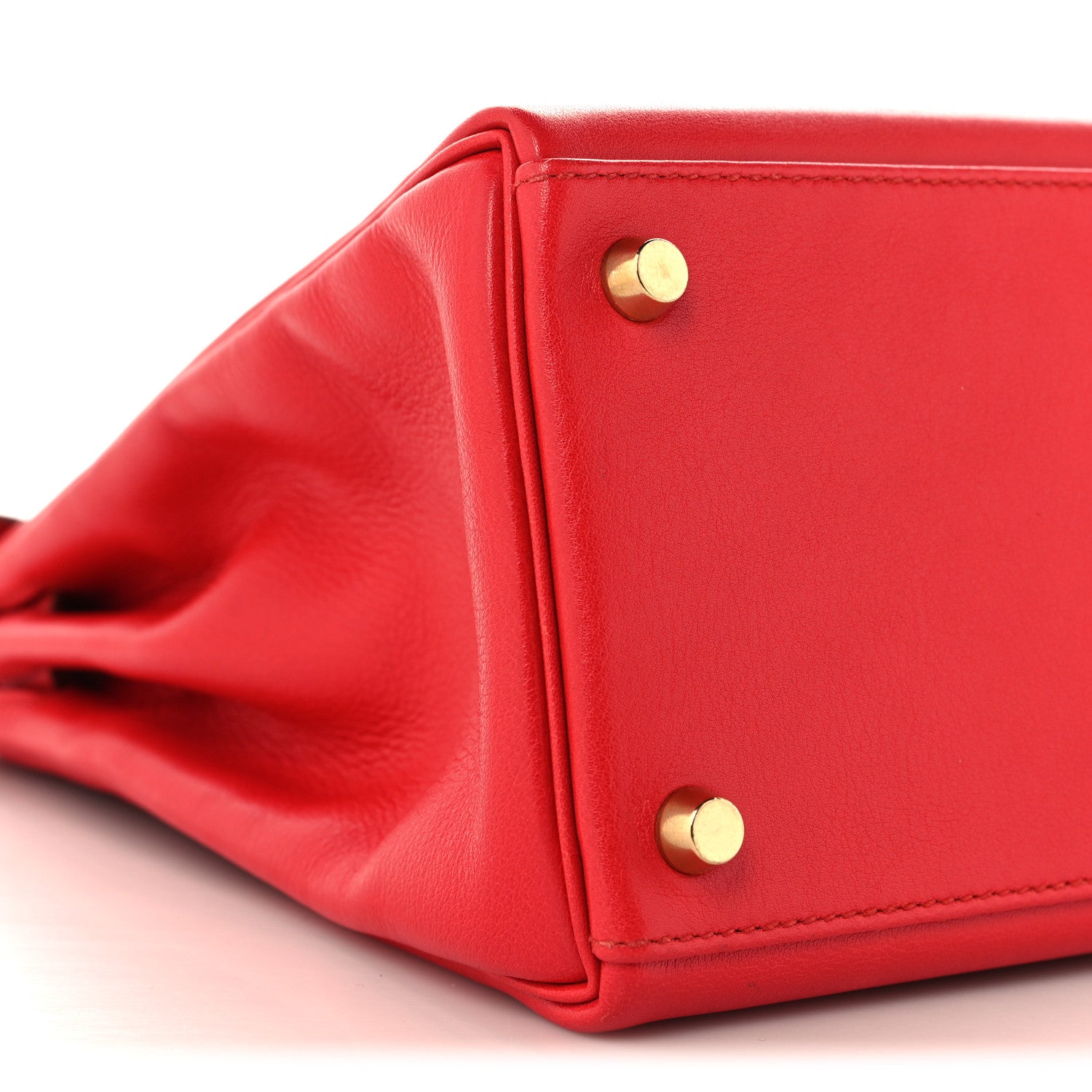 Hermes Swift Kelly Retourne 32 Vermillion 9 of 10