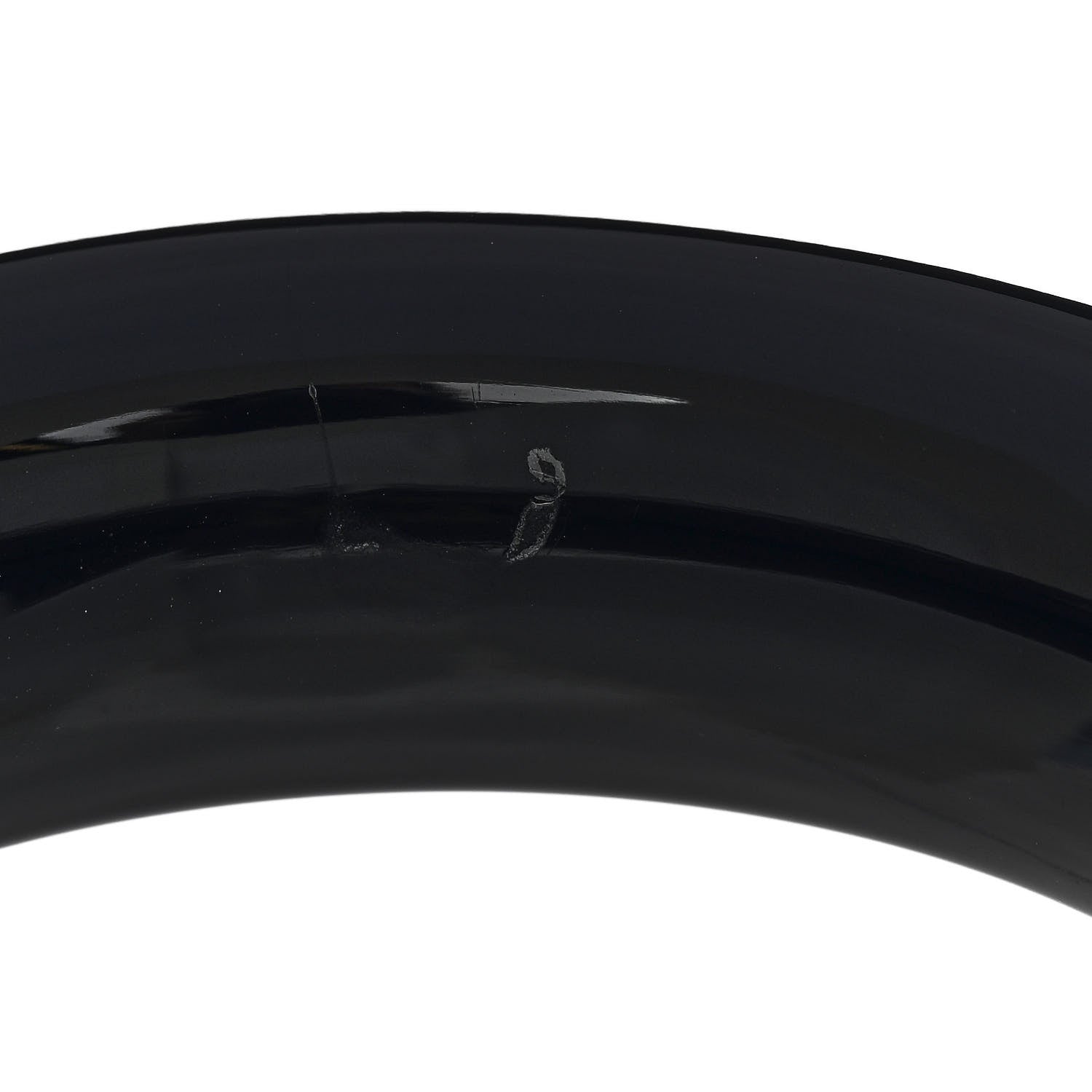 Tiffany Lacquer Hardwood Elsa Peretti Doughnut Bangle Bracelet Black 4 of 4