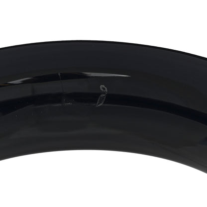 Tiffany Lacquer Hardwood Elsa Peretti Doughnut Bangle Bracelet Black 4 of 4