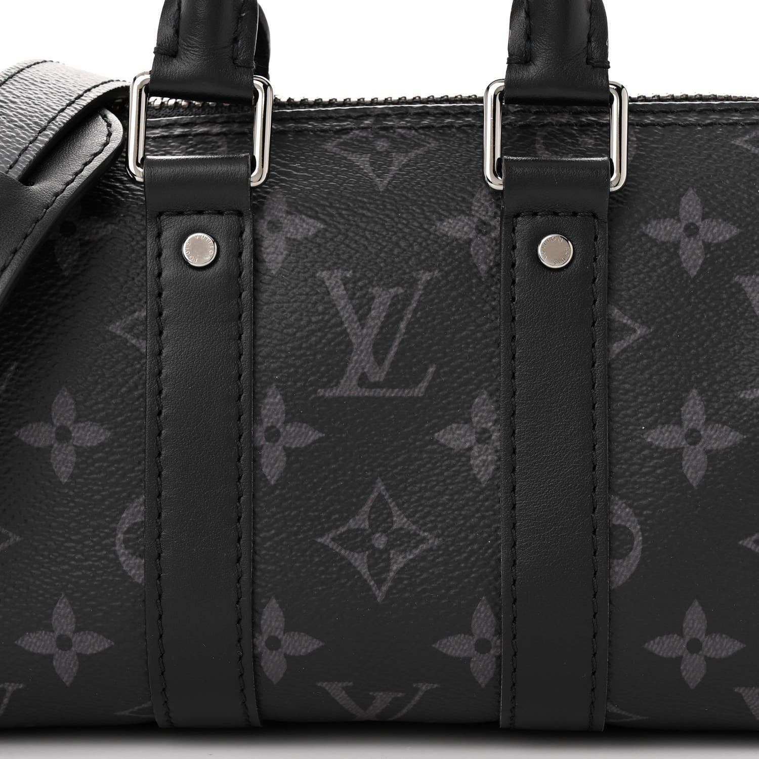 Louis Vuitton Reverse Monogram Eclipse Keepall XS Black 7 of 9