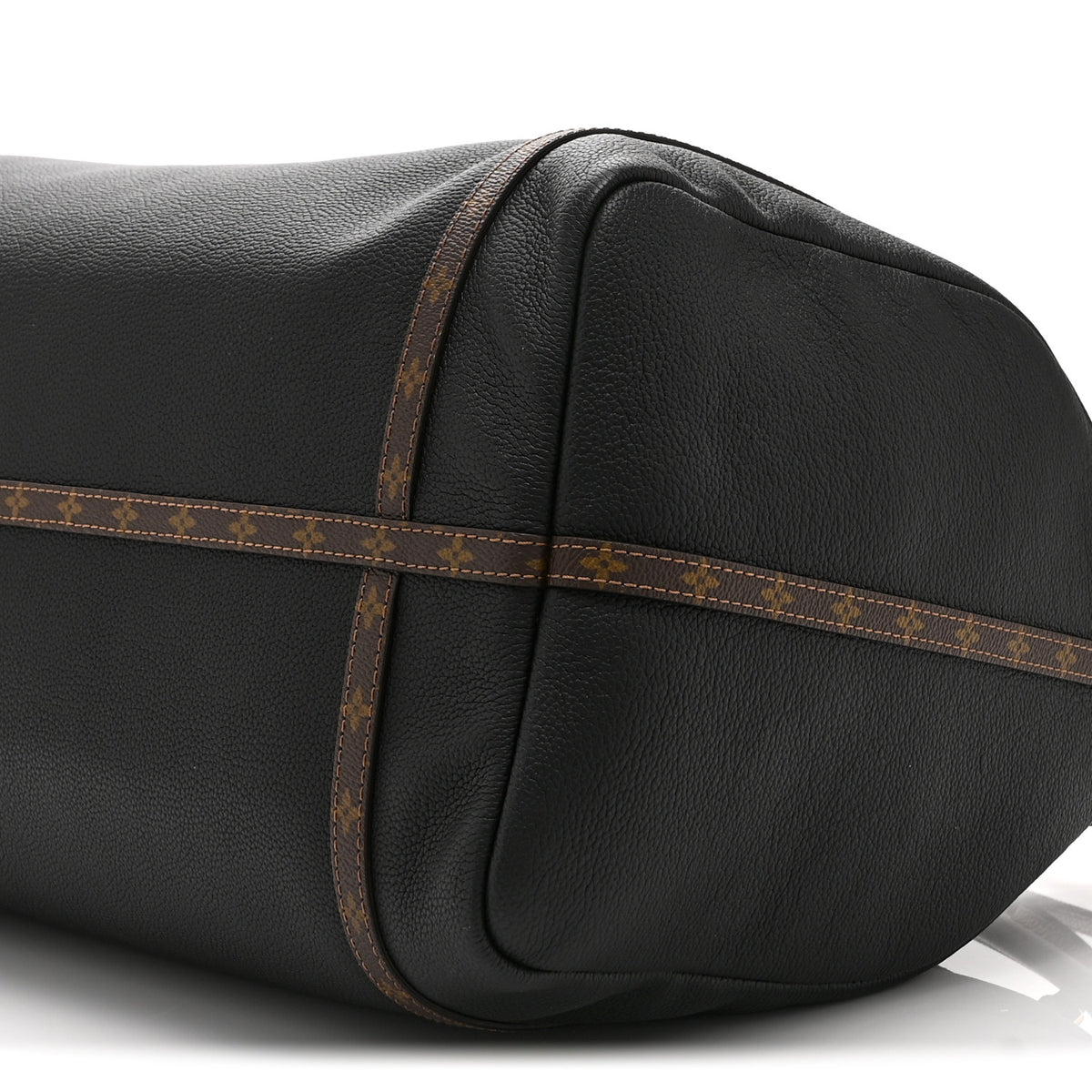 Grained Calfskin Monogram Express Travel Black