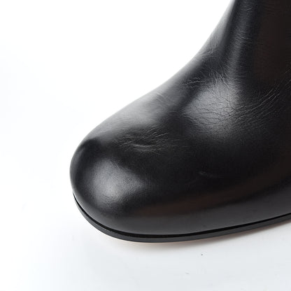 Chanel Calfskin CC Turnlock Ankle Boots 40 Black 8 of 9