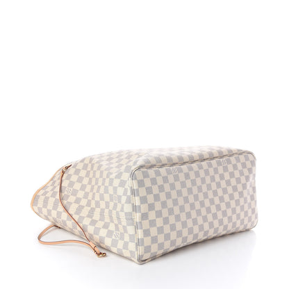 Louis Vuitton Damier Azur Neo Neverfull GM Rose Ballerine 5 of 11
