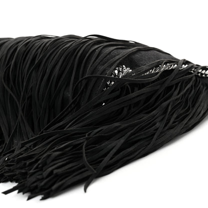 Stella McCartney Eco Suede Fringe Falabella Tote Black 10 of 10