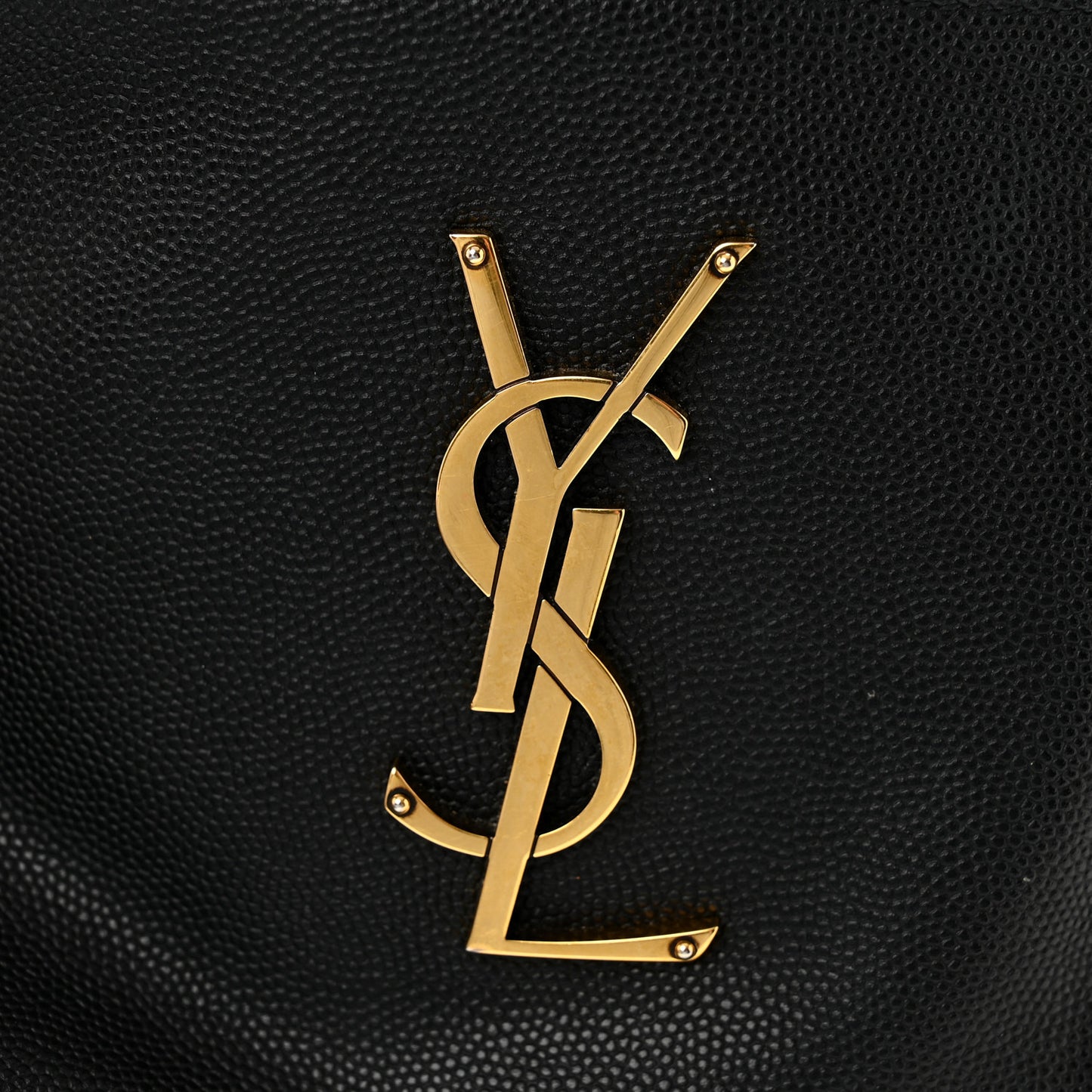Grain De Poudre Monogram Belt Bag Black