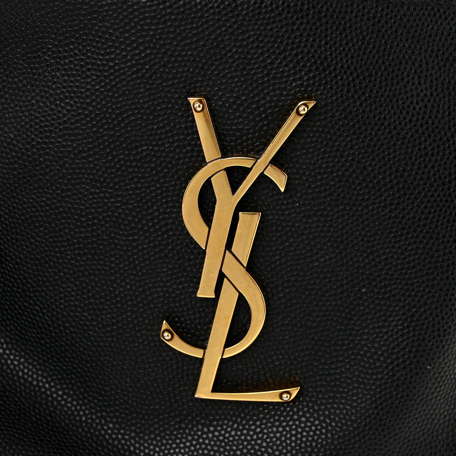 Saint Laurent Grain De Poudre Monogram Belt Bag Black 13 of 13