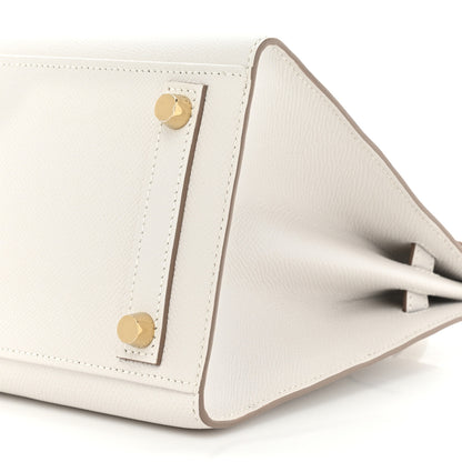 Hermes Epsom Birkin Sellier 25 Gris Pale 7 of 11