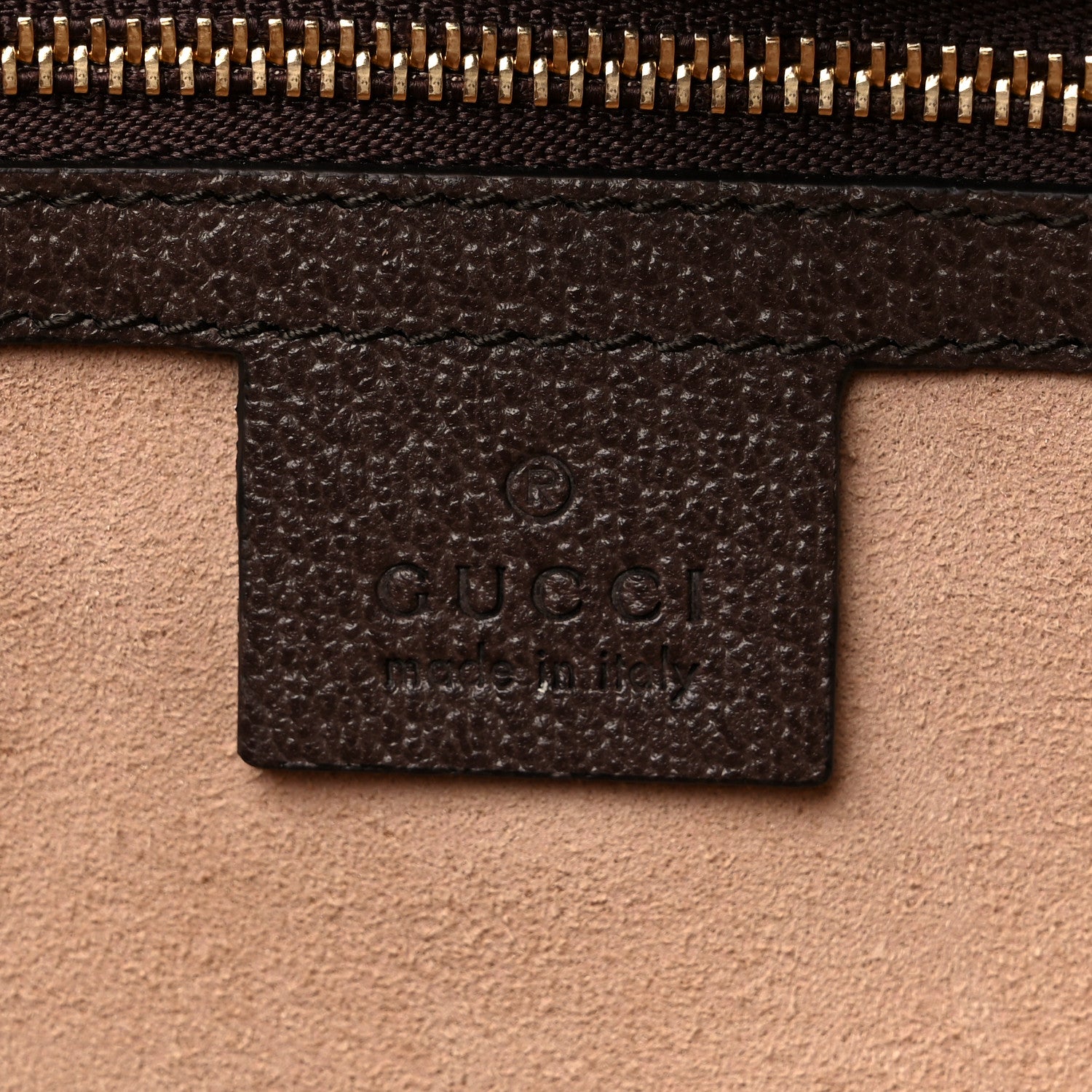 Gucci GG Supreme Monogram Textured Calfskin Web Medium Ophidia Shopping Tote Beige Ebony New Acero 6 of 9
