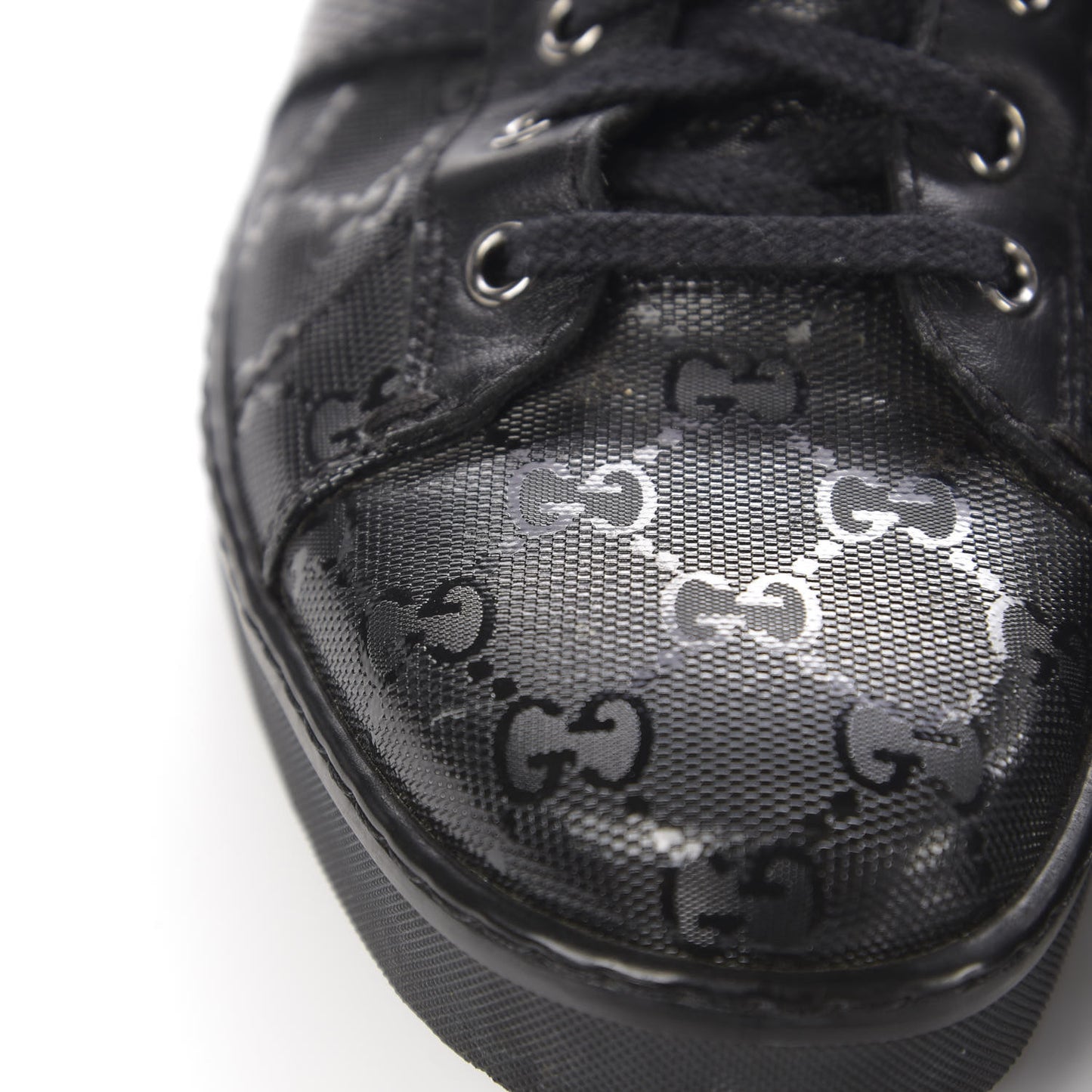 Imprime Monogram Mens Sneakers 9.5 Black