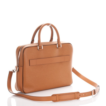 Louis Vuitton Epi Porte Document Business Briefcase Ocre 4 of 8