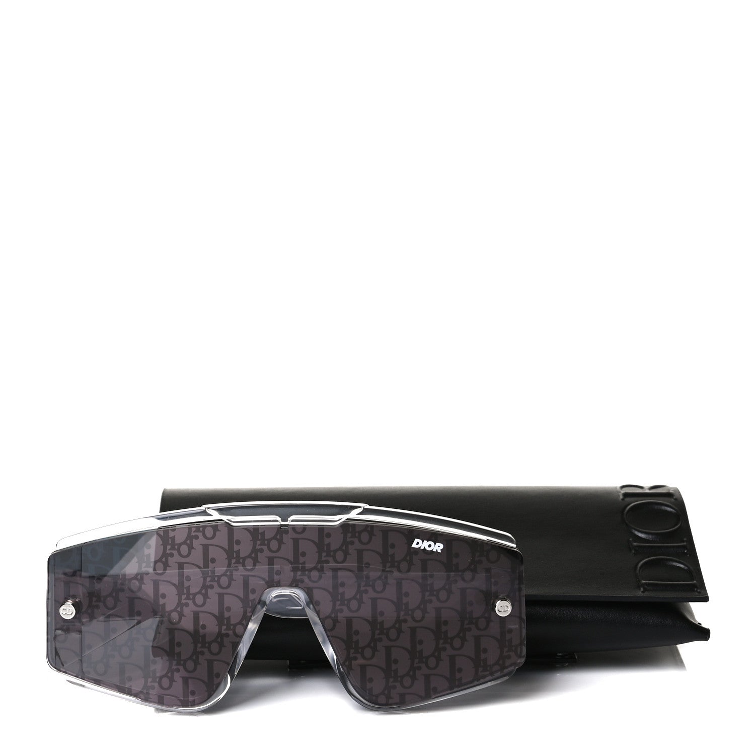 Christian Dior Acetate Diorxtrem MU Oblique Mask Sunglasses Crystal 7 of 7