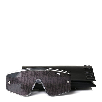 Christian Dior Acetate Diorxtrem MU Oblique Mask Sunglasses Crystal 7 of 7