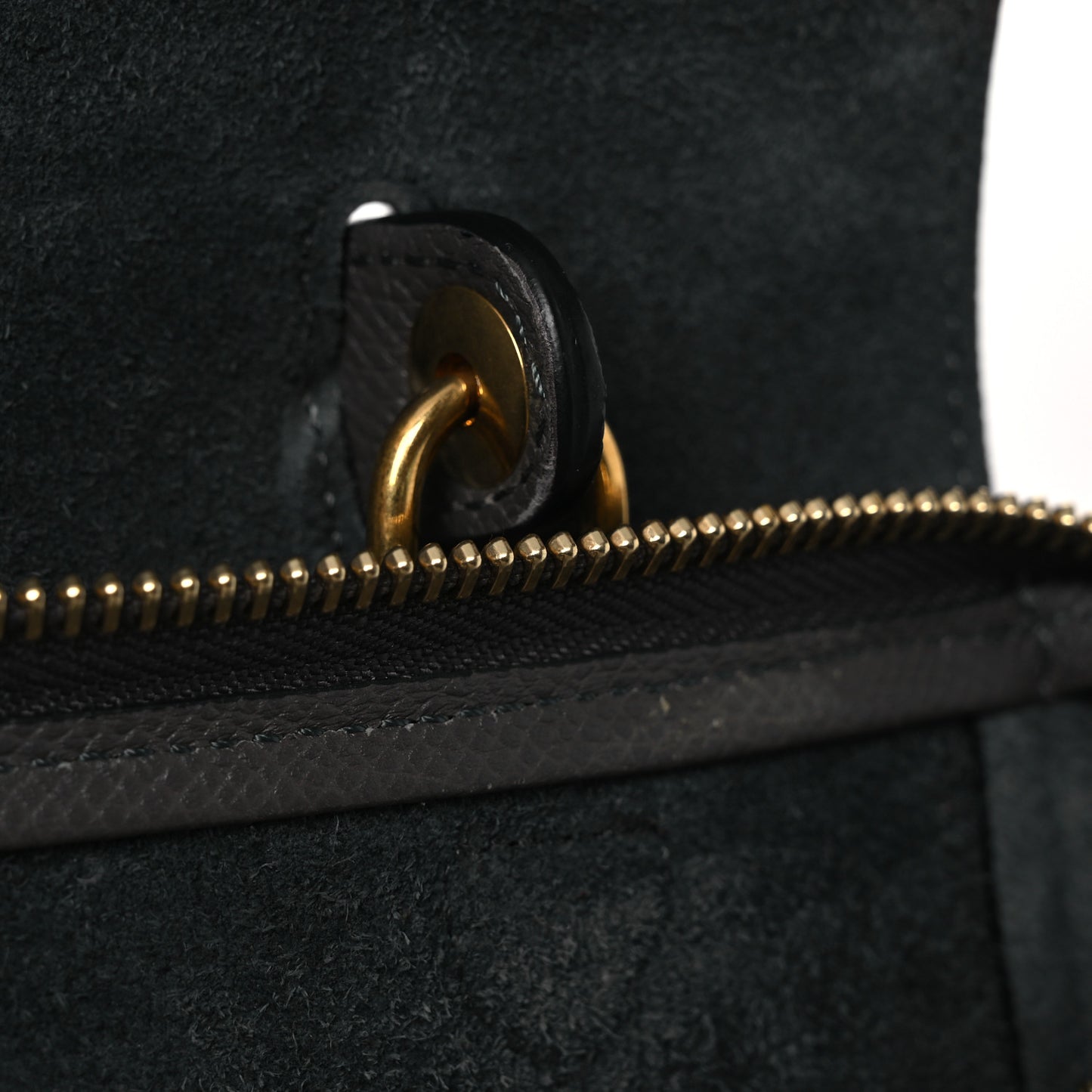 Grained Calfskin Mini Belt Bag Grey Grey