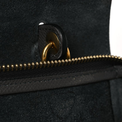 Celine Grained Calfskin Mini Belt Bag Grey Grey 12 of 12