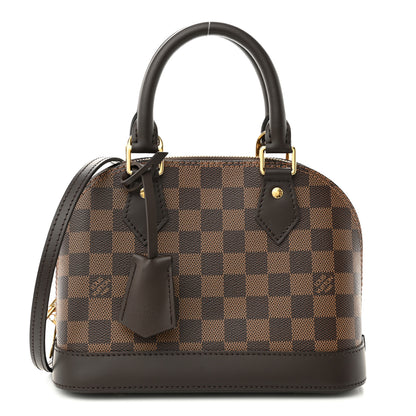 Louis Vuitton Damier Ebene Alma BB 1 of 9