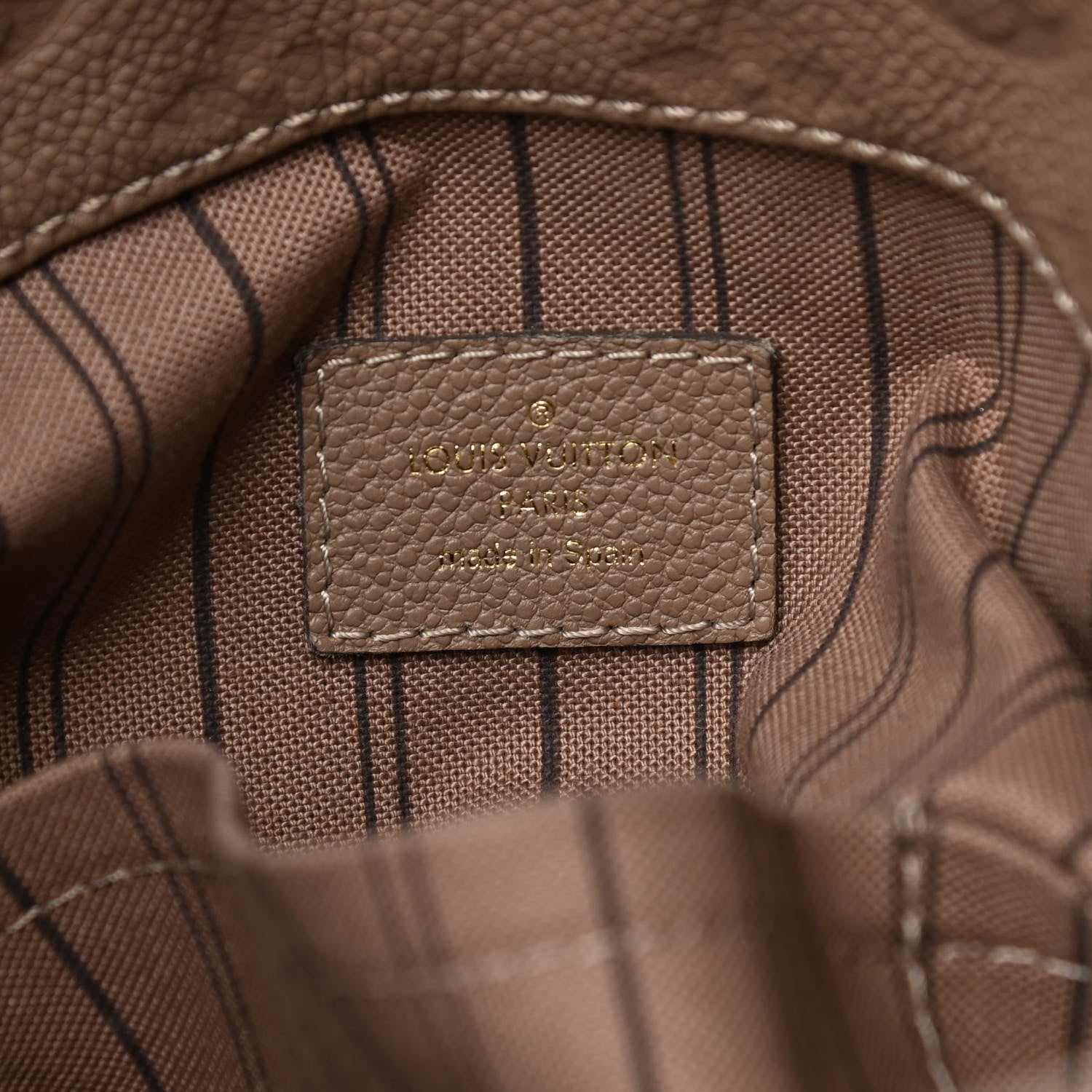 Louis Vuitton Empreinte Artsy MM Taupe Glace 6 of 12