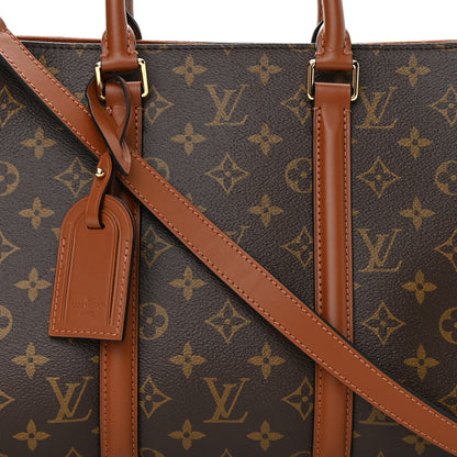 Louis Vuitton Monogram Soufflot MM Caramel 9 of 14