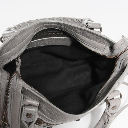 Balenciaga Agneau Classic Hardware Mini City Gris Pyrite 15 of 15