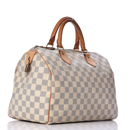 Louis Vuitton Damier Azur Speedy 30 3 of 16