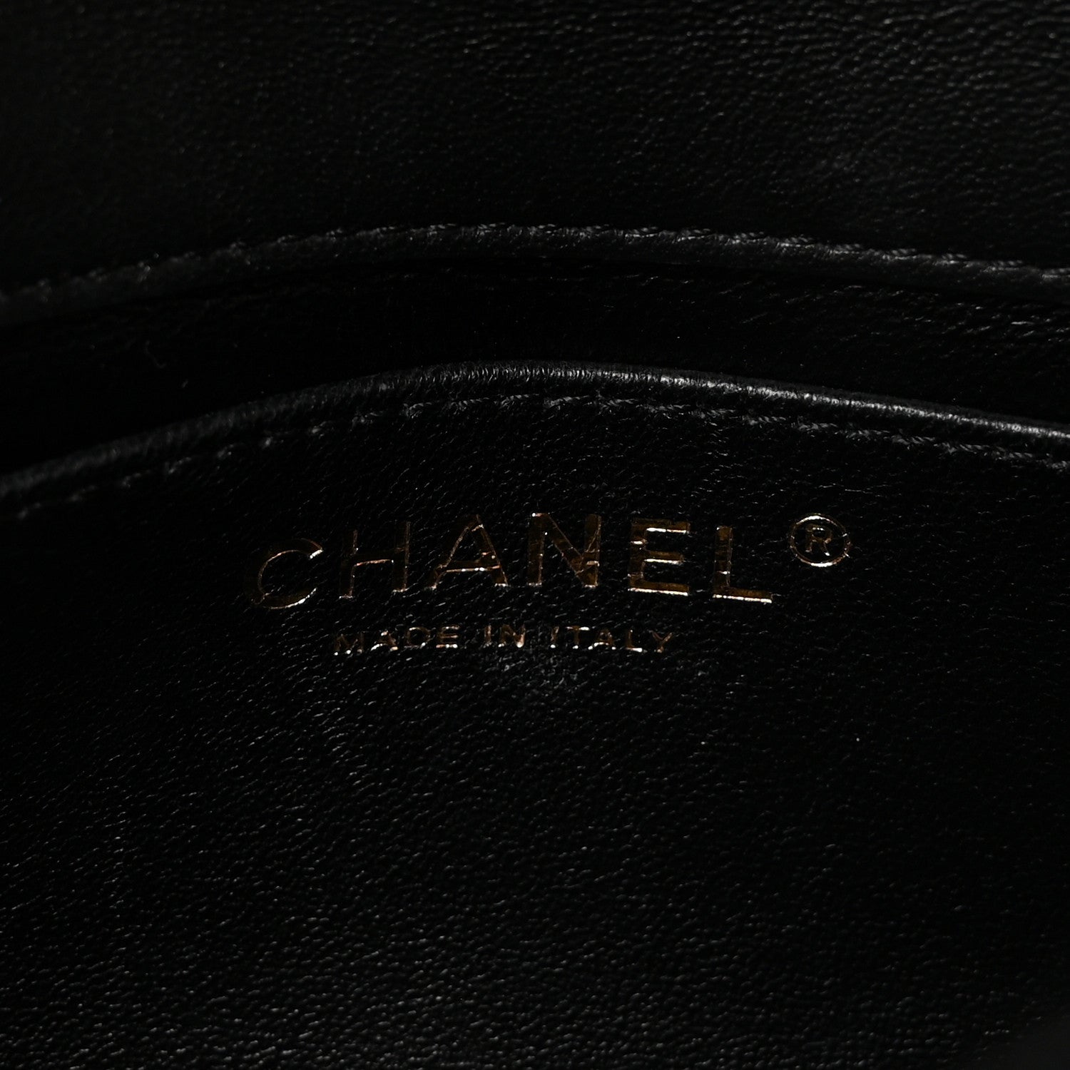 Chanel Lambskin Resin Quilted Top Handle Flap Black 6 of 10
