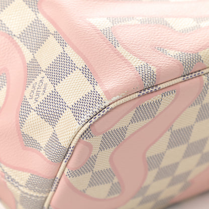 Louis Vuitton Damier Azur Tahitienne Neverfull MM 11 of 15