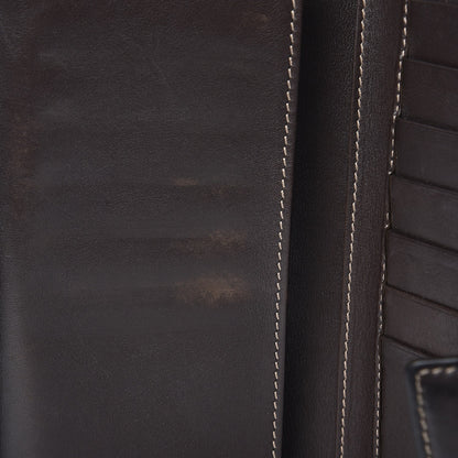 Gucci Monogram Guccioli Brando Chihuahua Continental Wallet Dark Brown 15 of 17