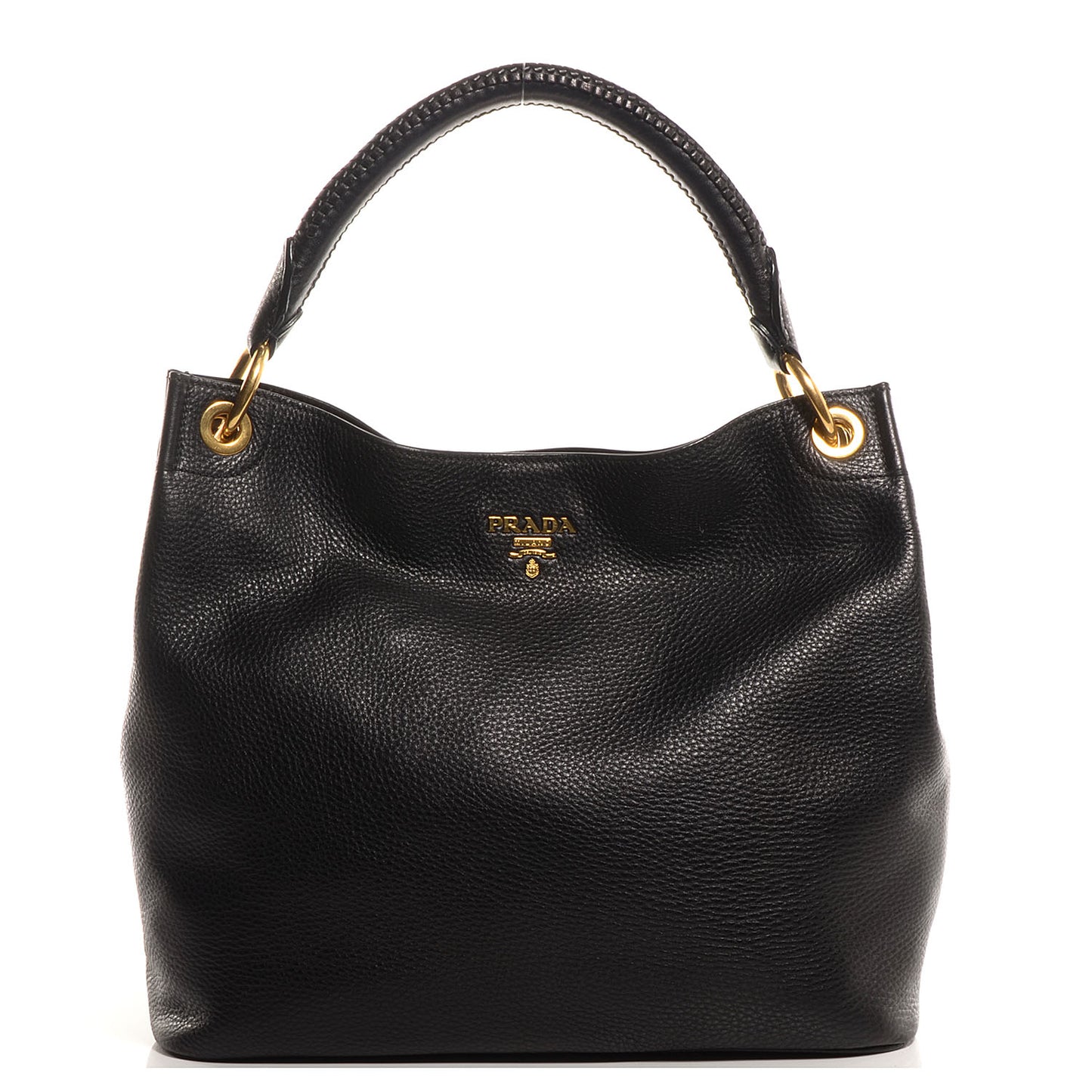 Vitello Daino Hobo Nero Black