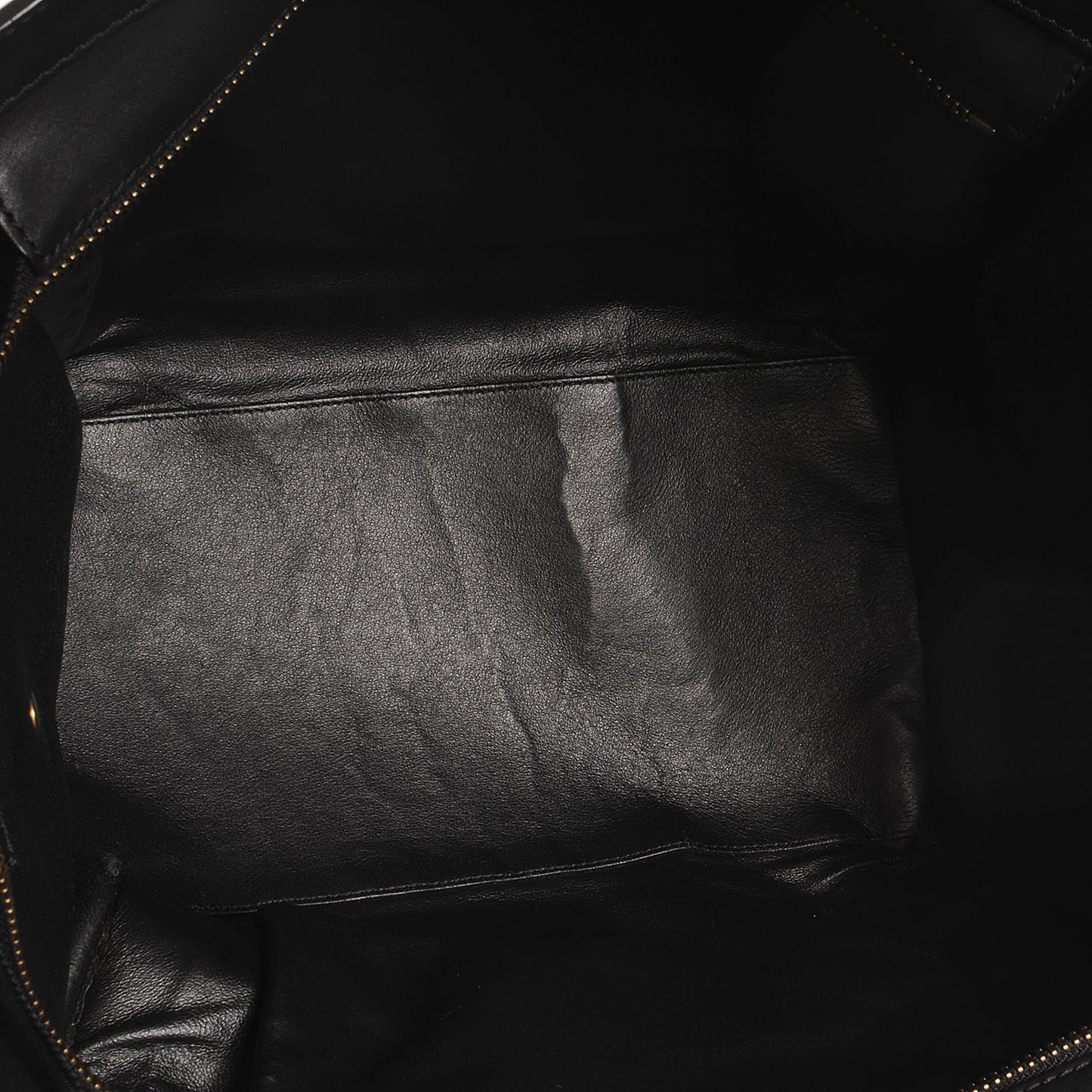 Smooth Calfskin Mini Luggage Black