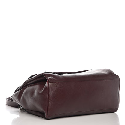 Givenchy Grained Calfskin Medium Pandora Pure Flap Bag Aubergine 5 of 19