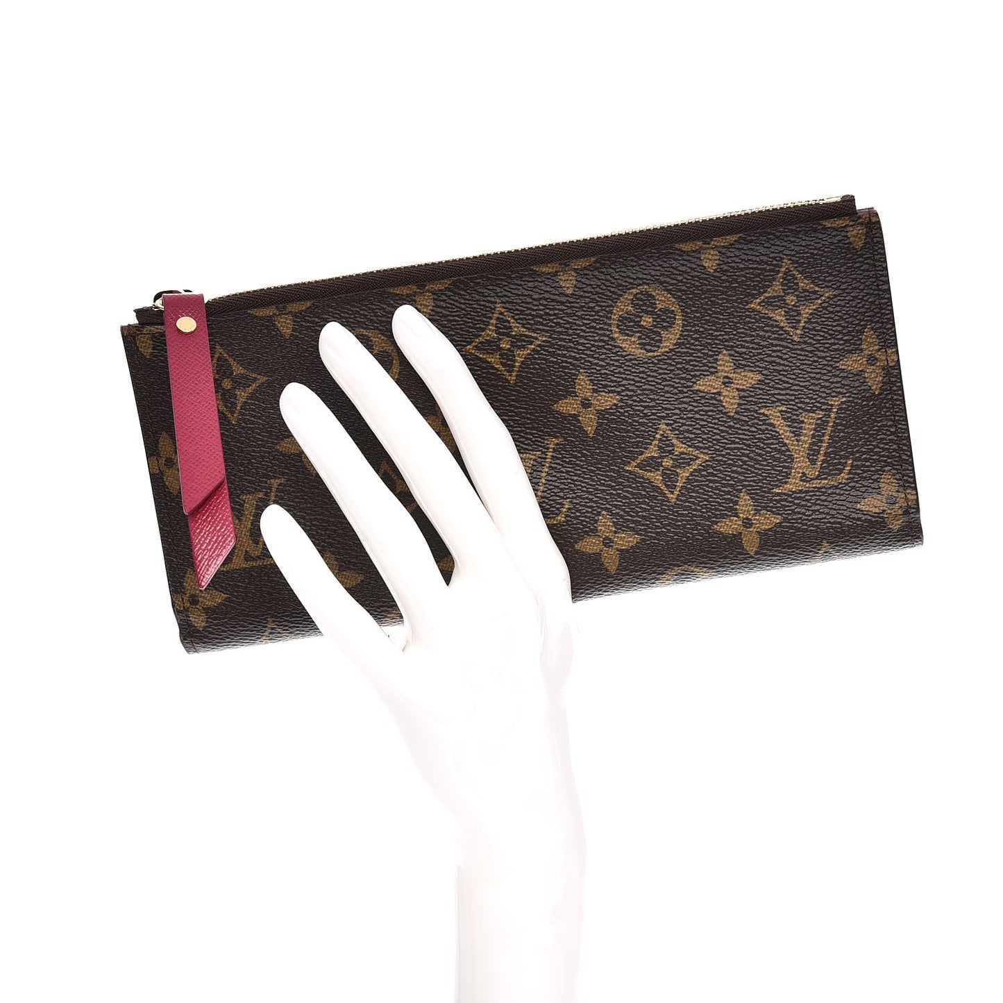 Monogram Adele Wallet Fuchsia