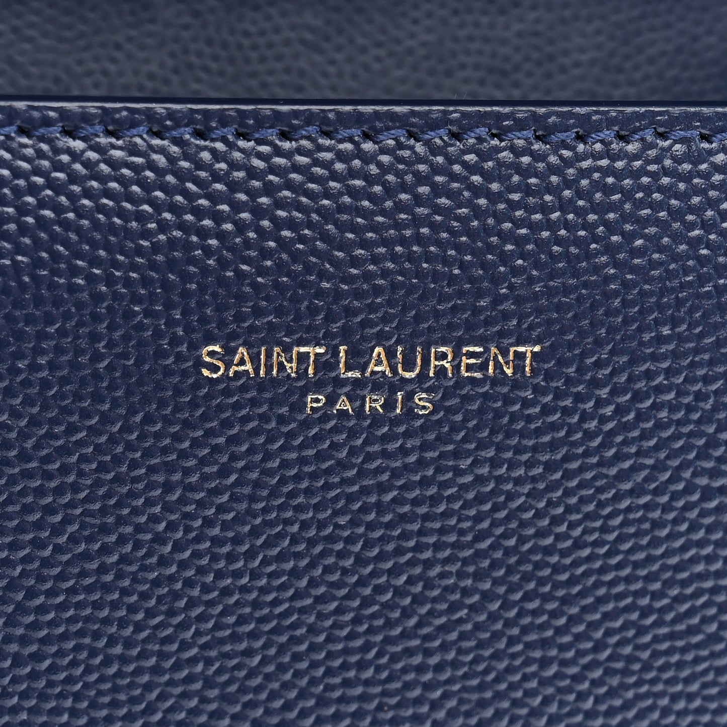 Grain de Poudre Mini Classic Monogram Cassandra Top Handle Blue Charron