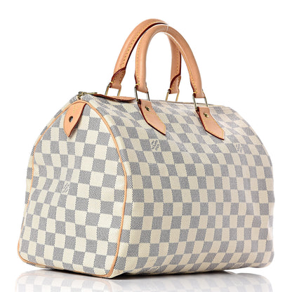 Louis Vuitton Damier Azur Speedy 30 3 of 15