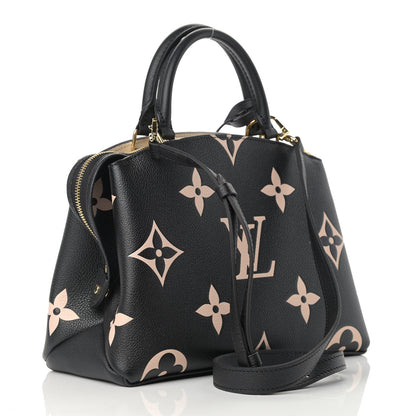 Louis Vuitton Empreinte Monogram Giant Grand Palais Black Beige 2 of 11