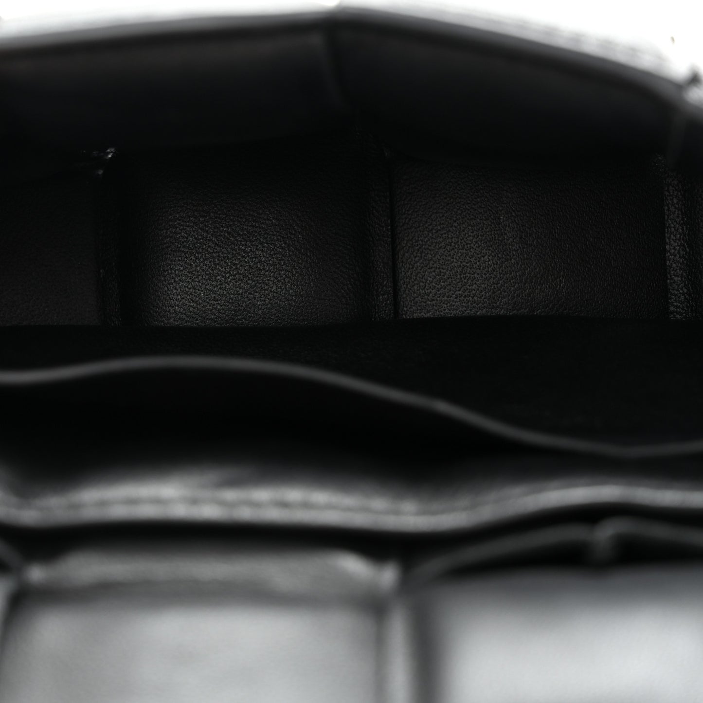 Nappa Maxi Intrecciato Padded The Belt Cassette Bag Black