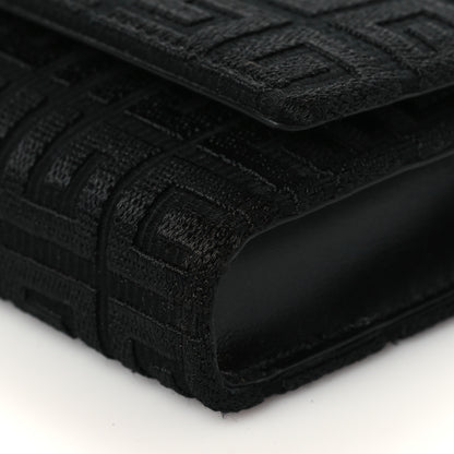 Givenchy Embroidered Canvas 4G Wallet on Chain Black 10 of 10