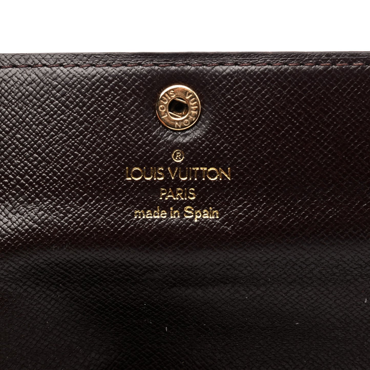 Damier Ebene Sarah Wallet