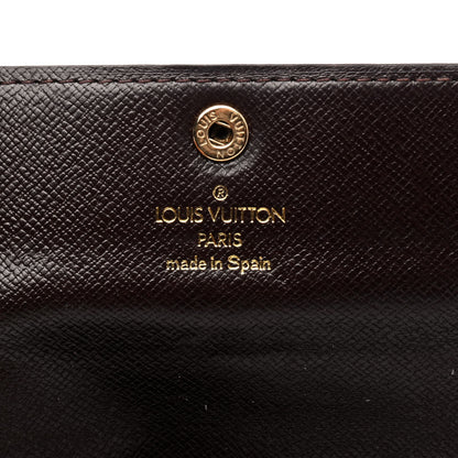 Louis Vuitton Damier Ebene Sarah Wallet 3 of 7