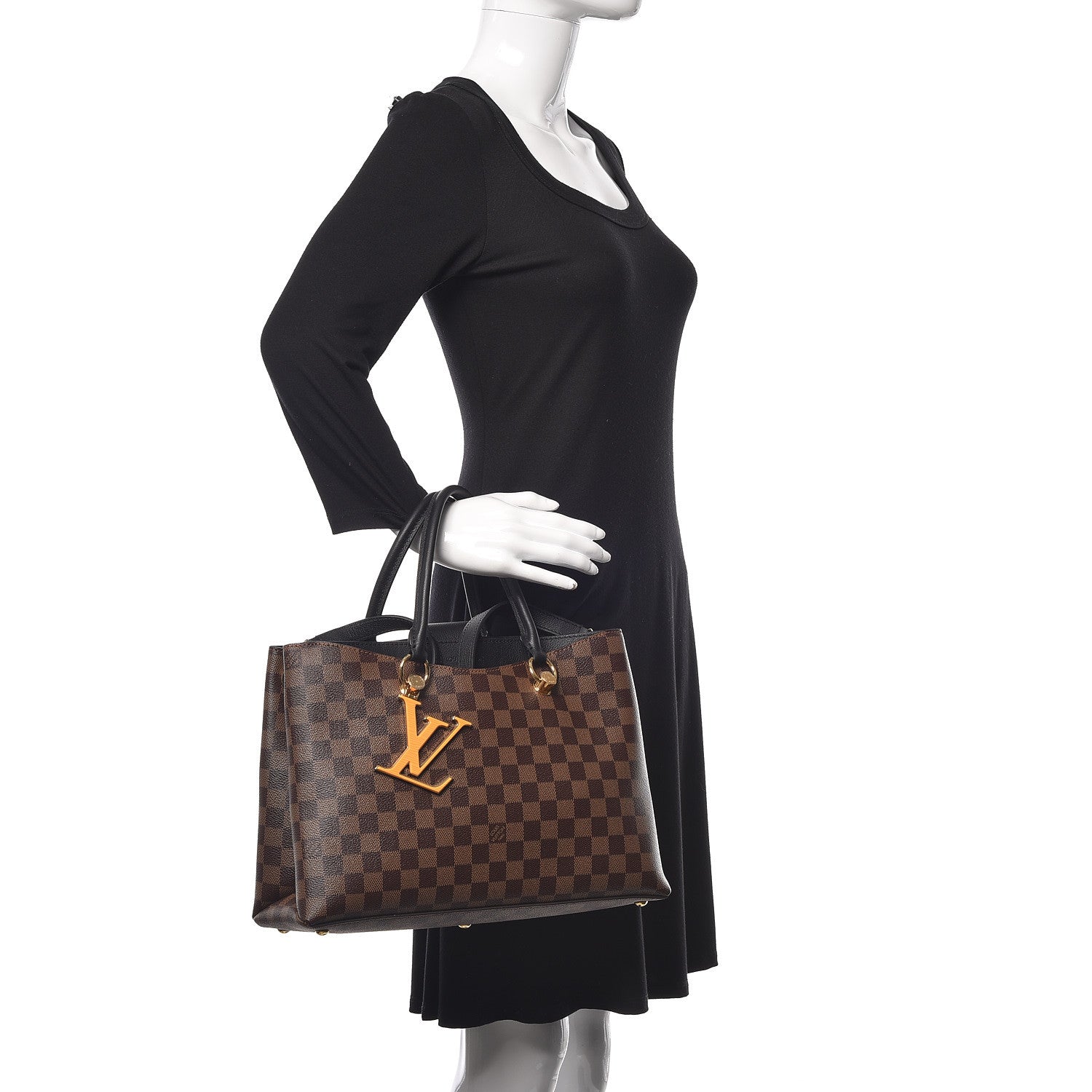 Louis Vuitton Damier Ebene LV Riverside Black 3 of 9