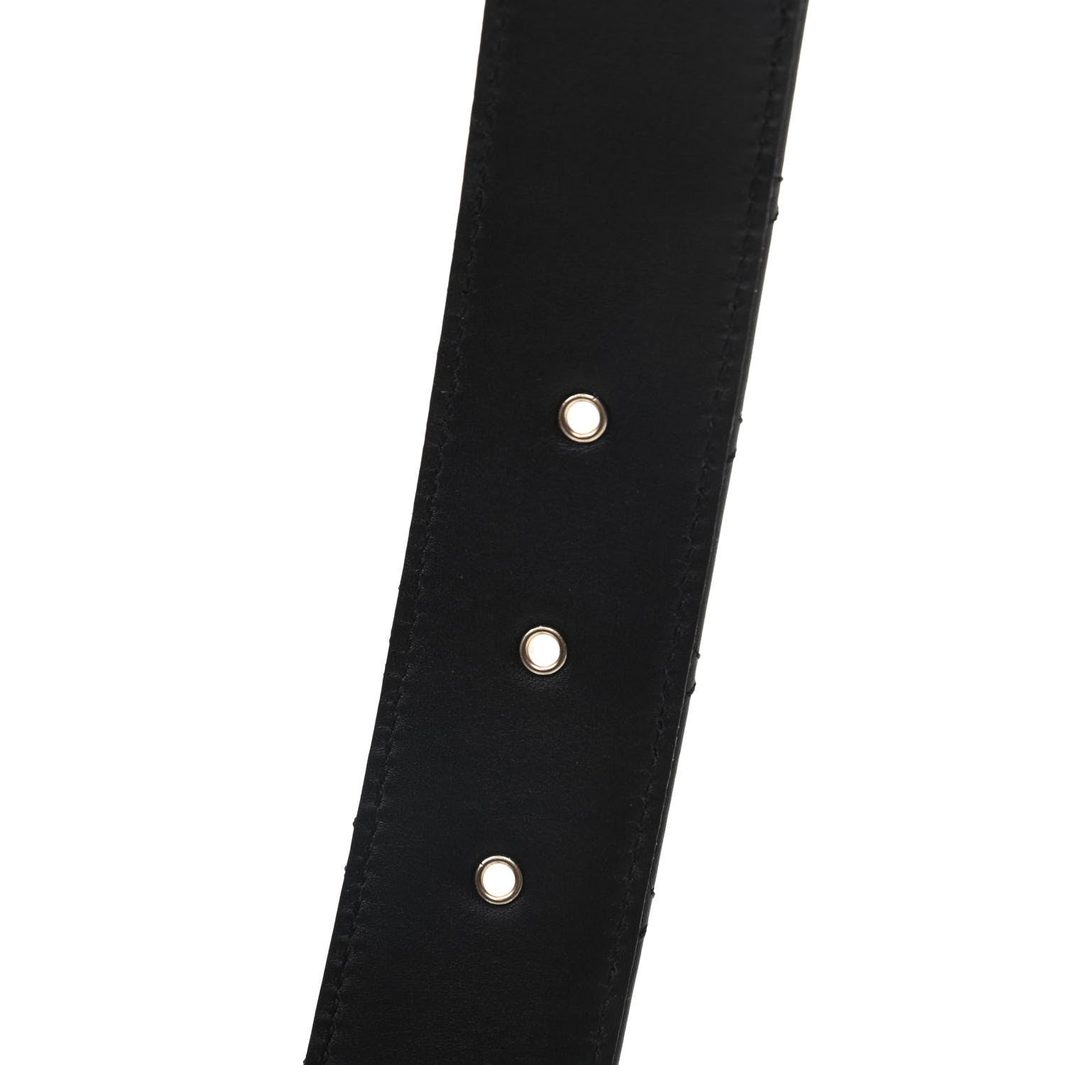 Chanel Lambskin Quilted CC Chain Belt 80 32 Black 5 of 5